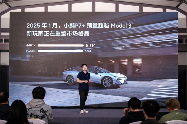 小鹏P7+上市3月交付破3万:三成都是女车主